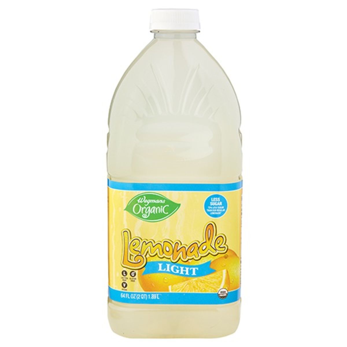 Calories in Wegmans Organic Light Lemonade