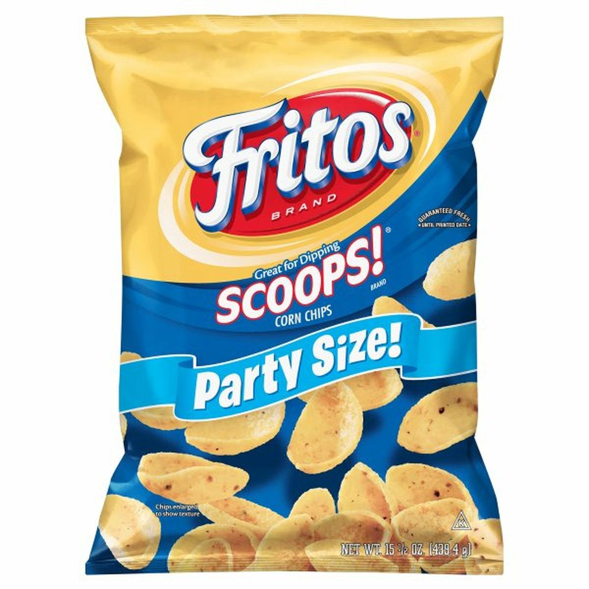 Calories in Fritos Scoops Corn Chips,