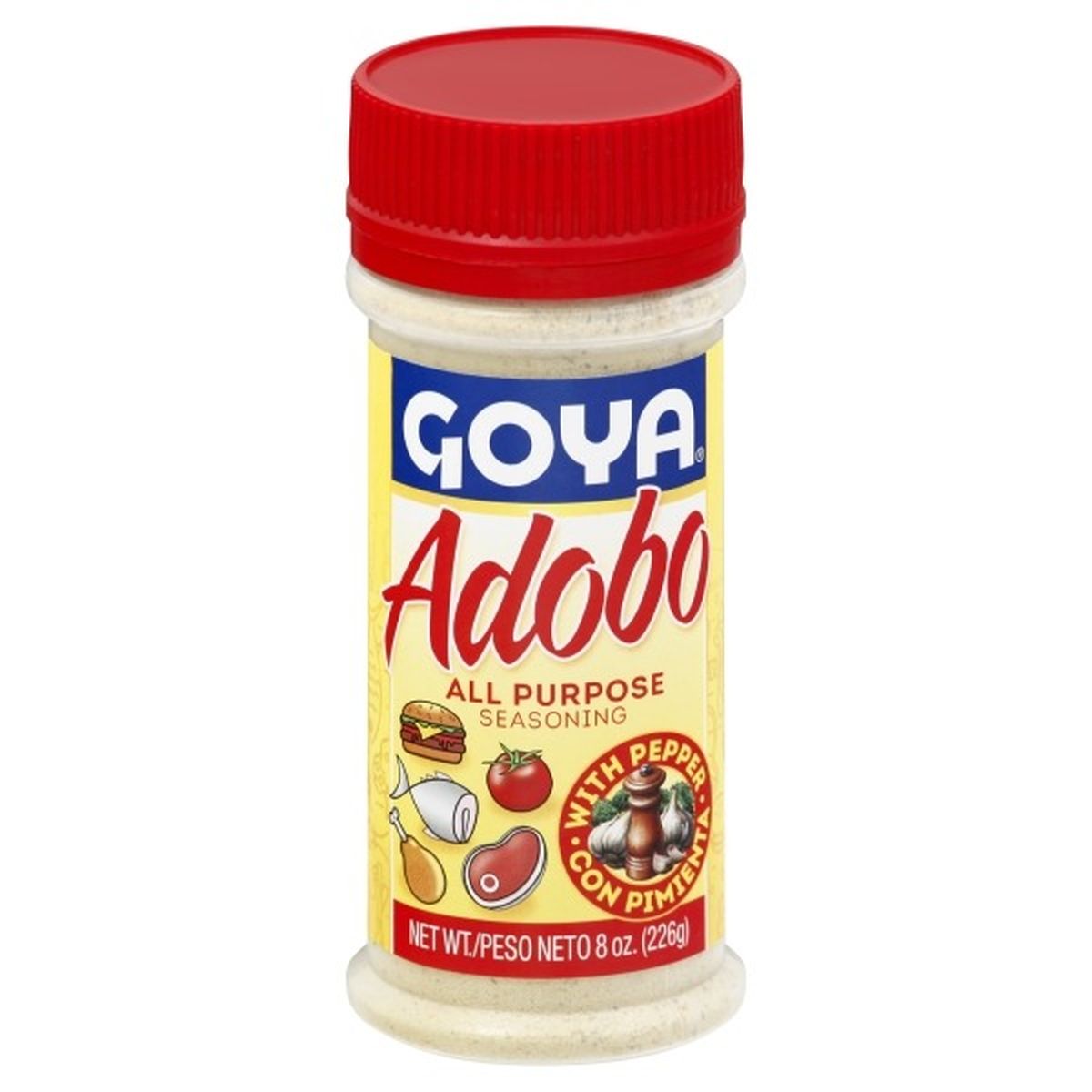 Calories in Goya Seasoning, All Purpose, Adobo