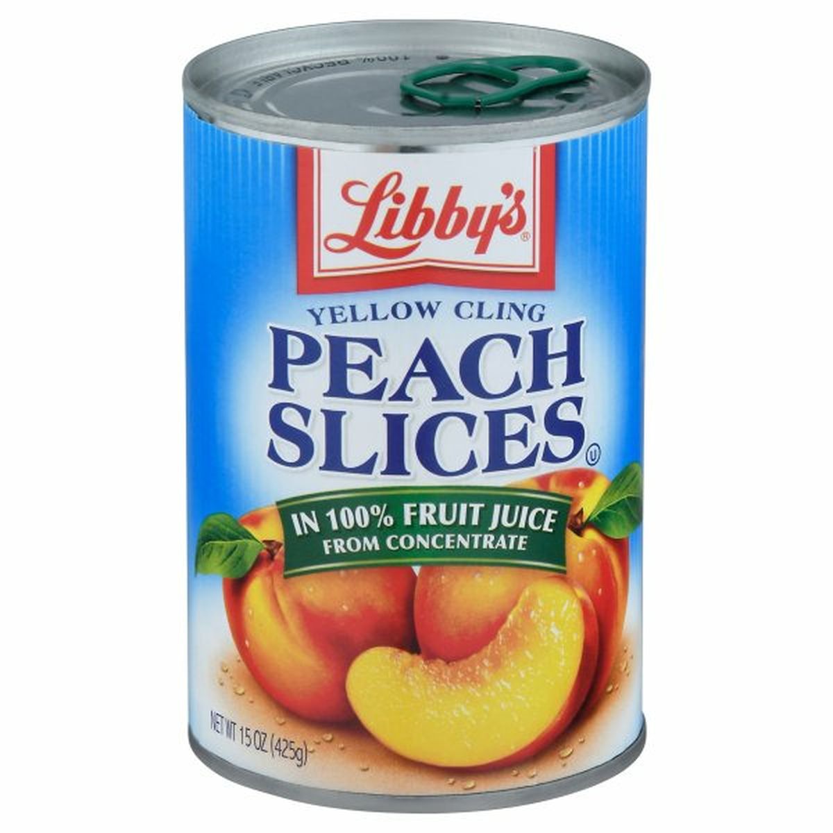 Calories in Libby's Peach Slices, Yellow Cling