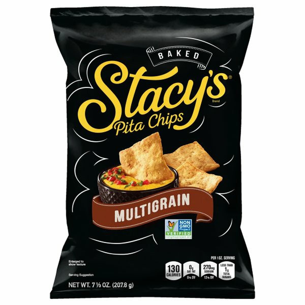 Calories in Stacy's Pita Chips, Multigrain