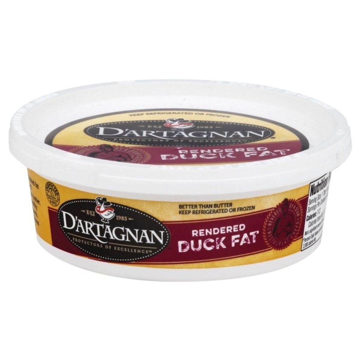 Calories in D'Artagnan Duck Fat, Rendered