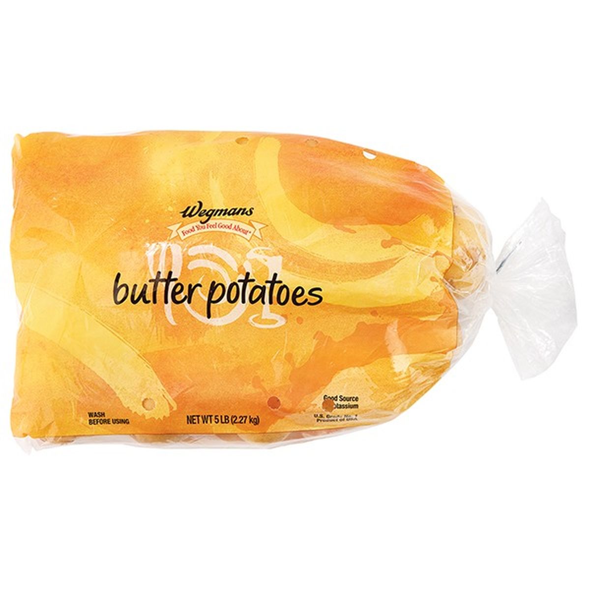 Calories in Wegmans Potatoes, Butter (Gold)