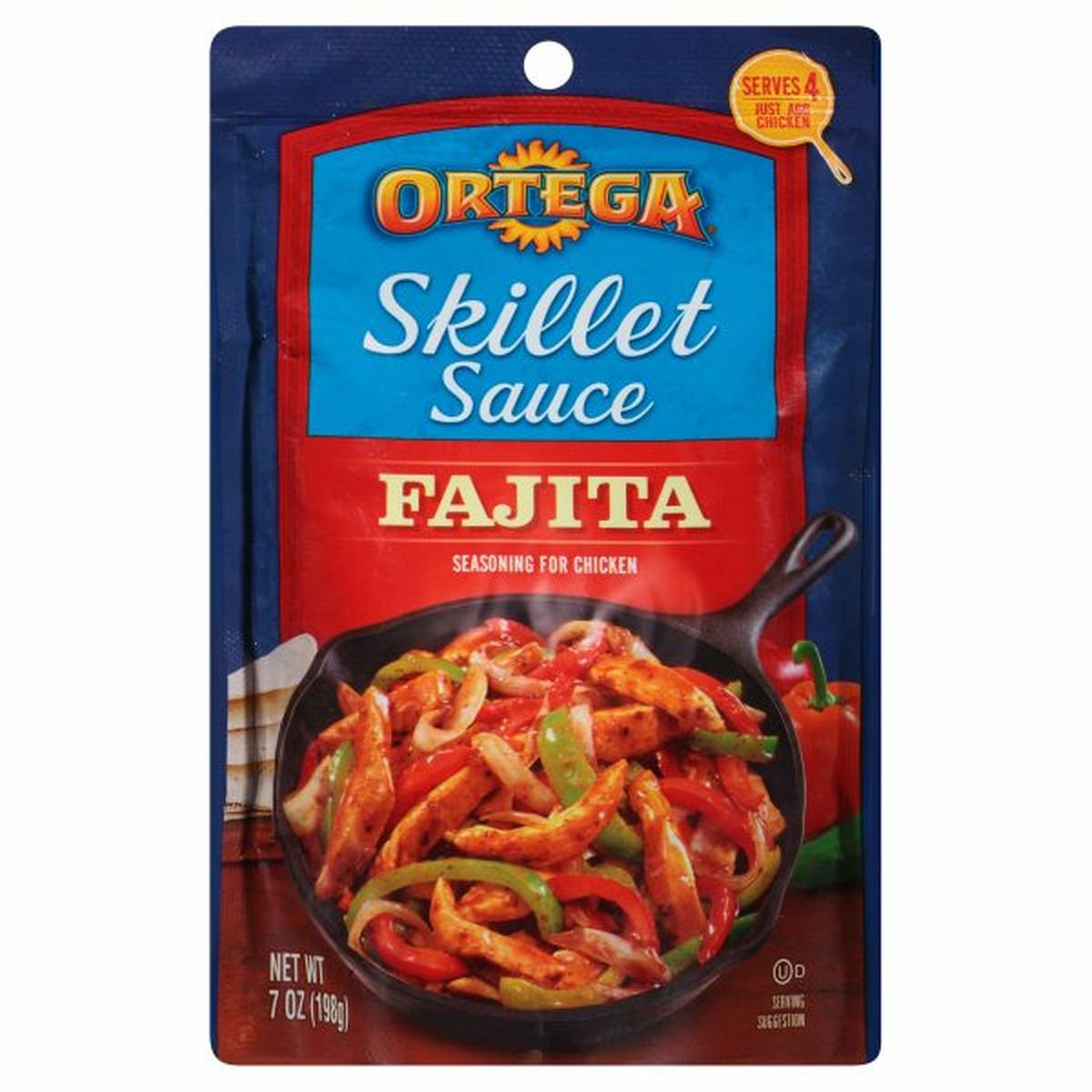 Calories in Ortega Skillet Sauce, Fajita