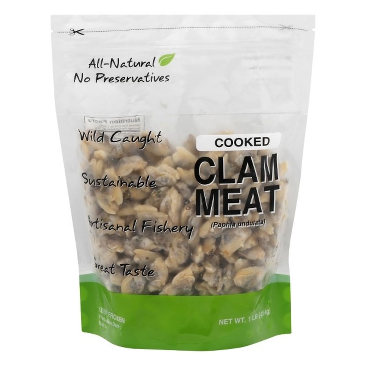Calories in Northern Chef Clam Meat, Cooked