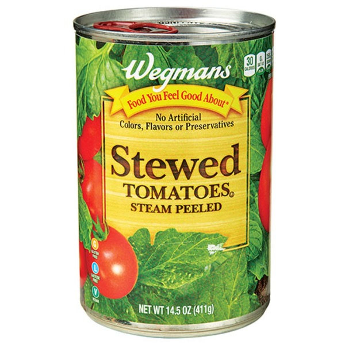 Calories in Wegmans Stewed Tomatoes
