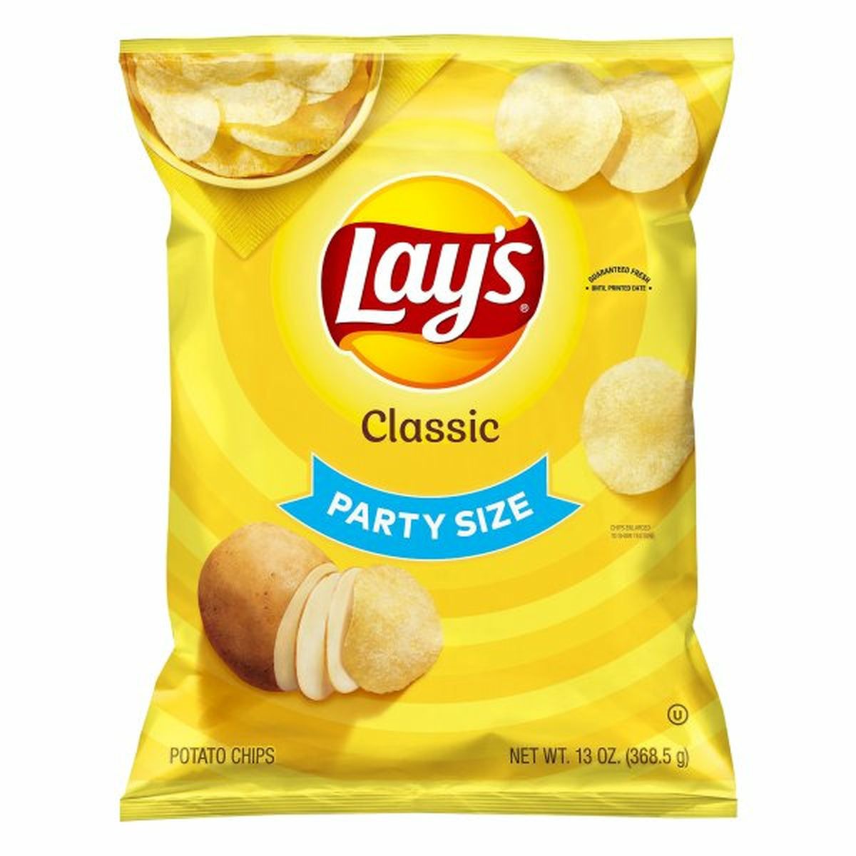 Calories in Lay's Potato Chips, Classic, Party Size