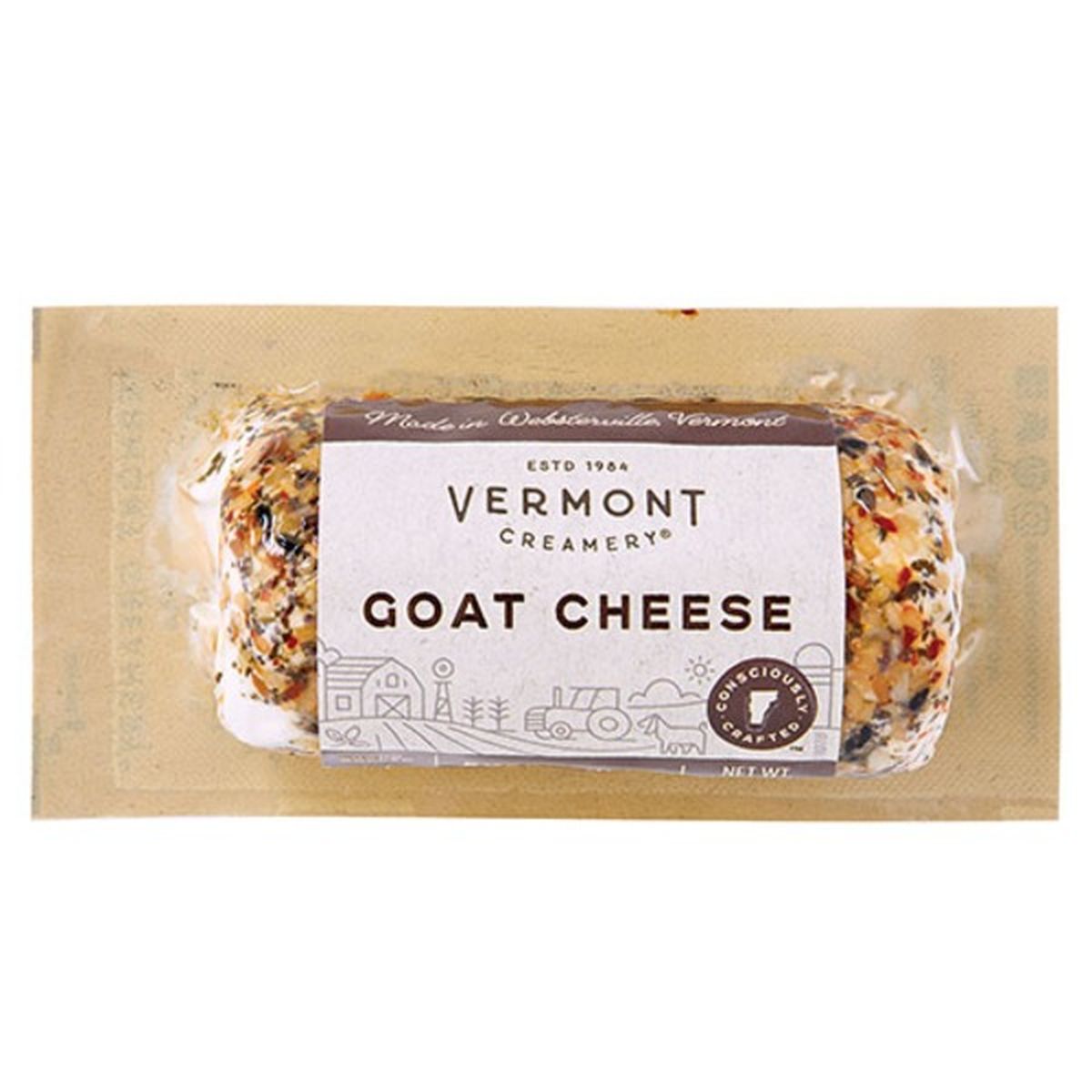Calories in Vermont Creamery Everything Goat Cheese