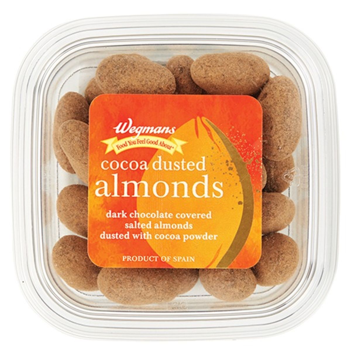 Calories in Wegmans Cocoa Dusted Almonds