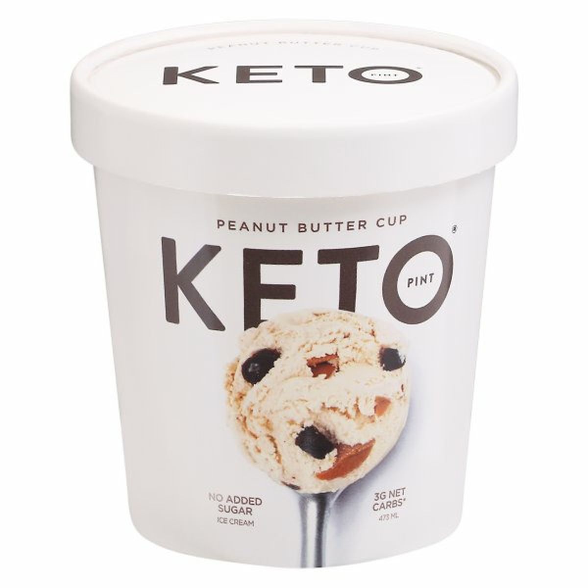 Calories in Keto Pint Ice Cream, Peanut Butter Cup
