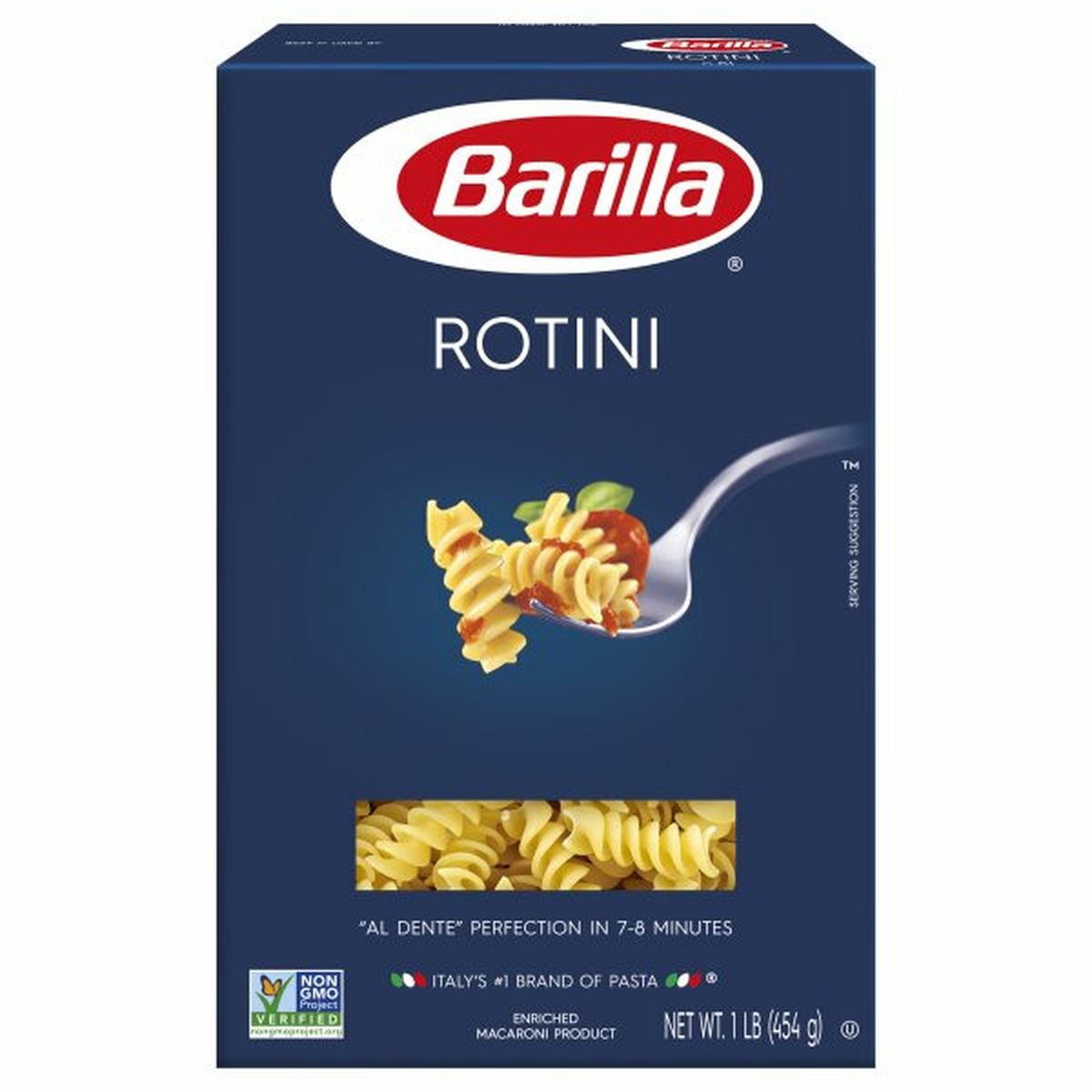 Calories in Barillas Rotini