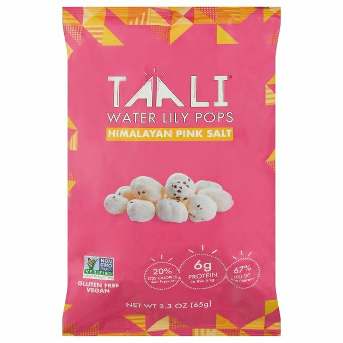 Calories in Taali Water Lily Pops, Himalayan Pink Salt