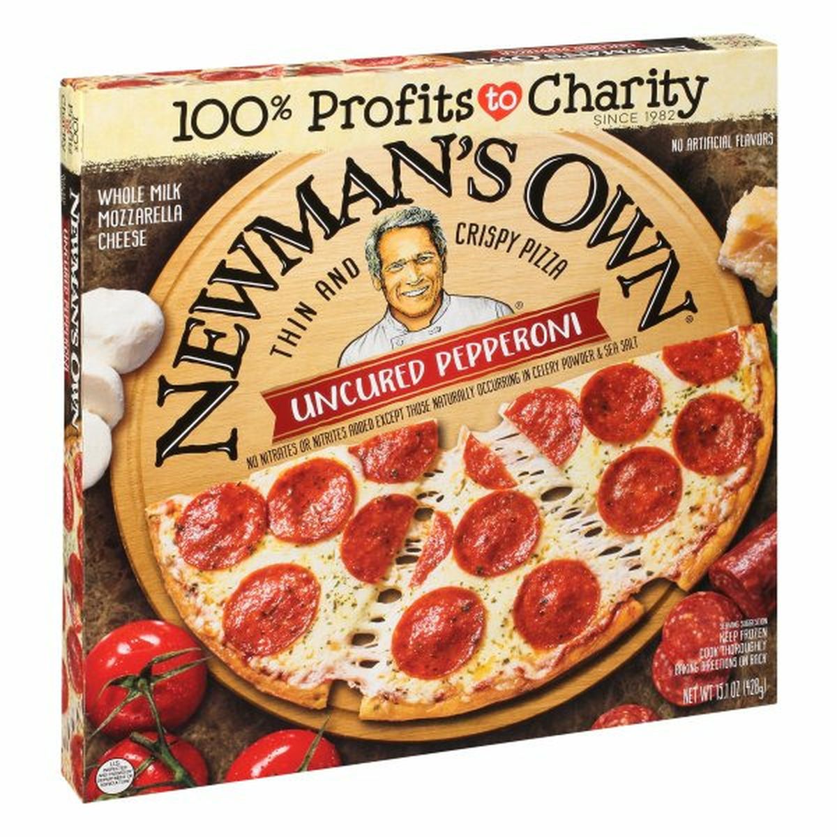 Calories in Newman's Own Pizza, Thin and Crispy, Uncured Pepperoni