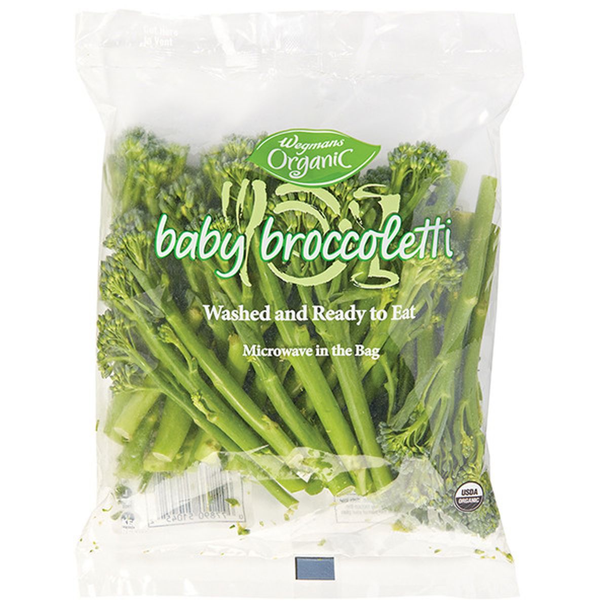 Calories in Organic Baby Broccoletti