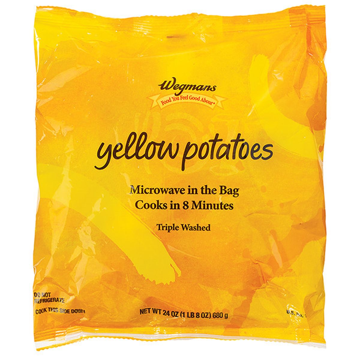 Calories in Wegmans Steamable Yellow Potatoes, Whole