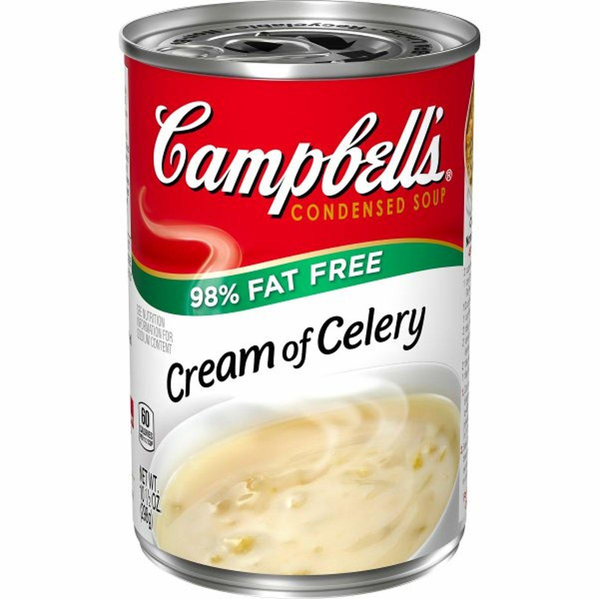 Calories in Campbell'ss Condensed 98% Fat Free Cream of CelerySoup
