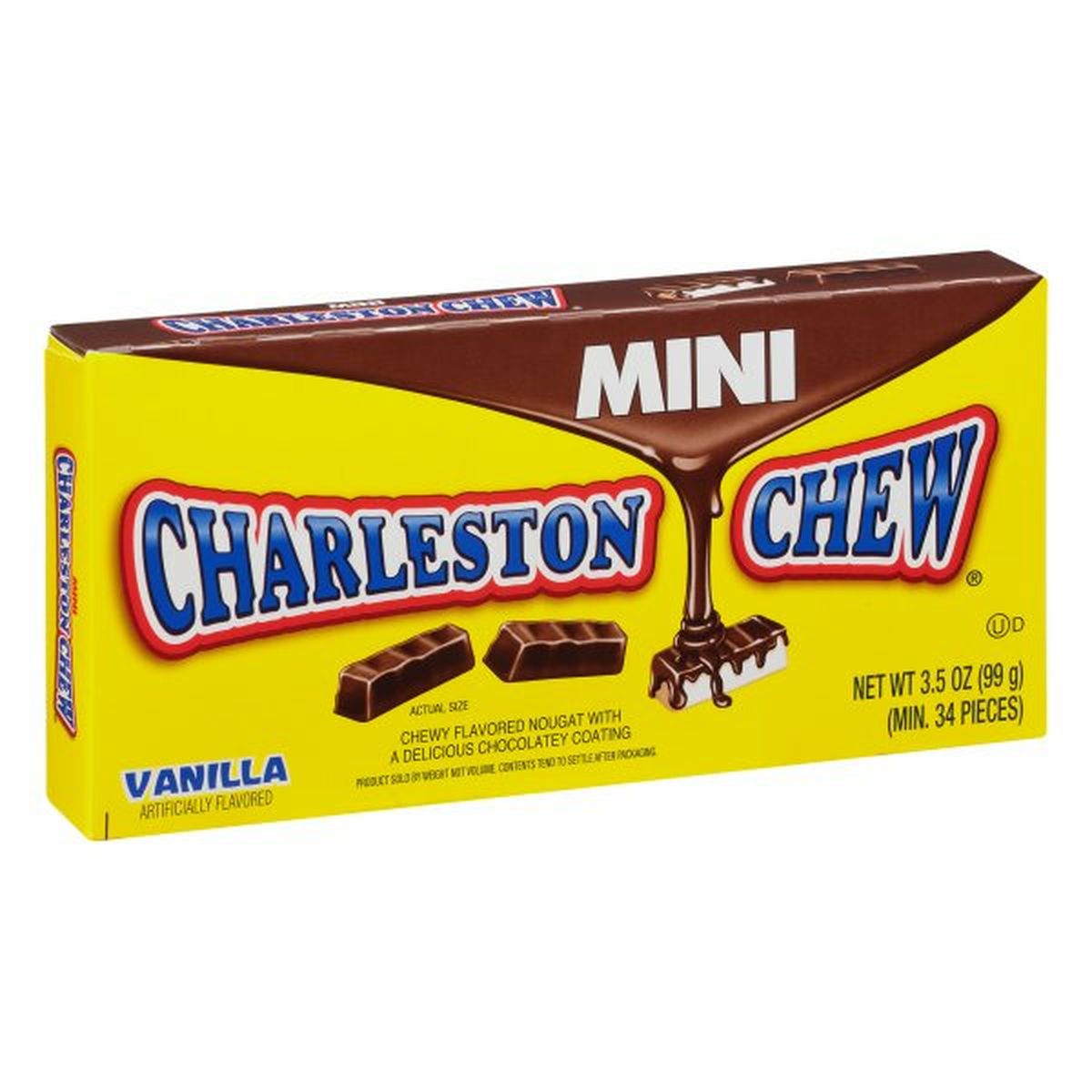 Calories in Charleston Chew Candy, Vanilla, Mini