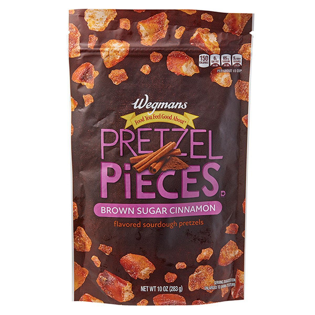 Calories in Wegmans Brown Sugar Cinnamon Pretzel Pieces