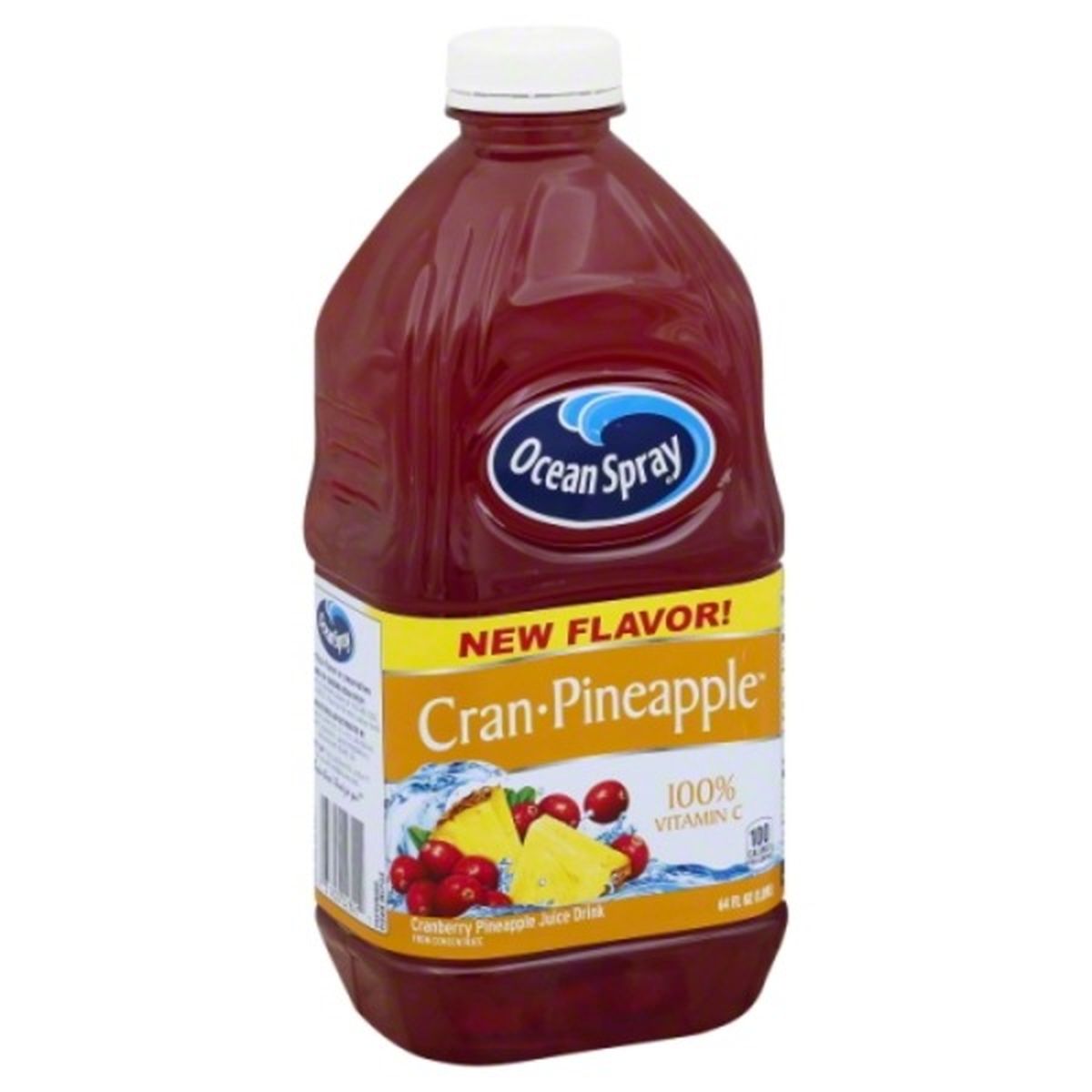 Calories in Ocean Spray Juice Drink, Cran Pineapple