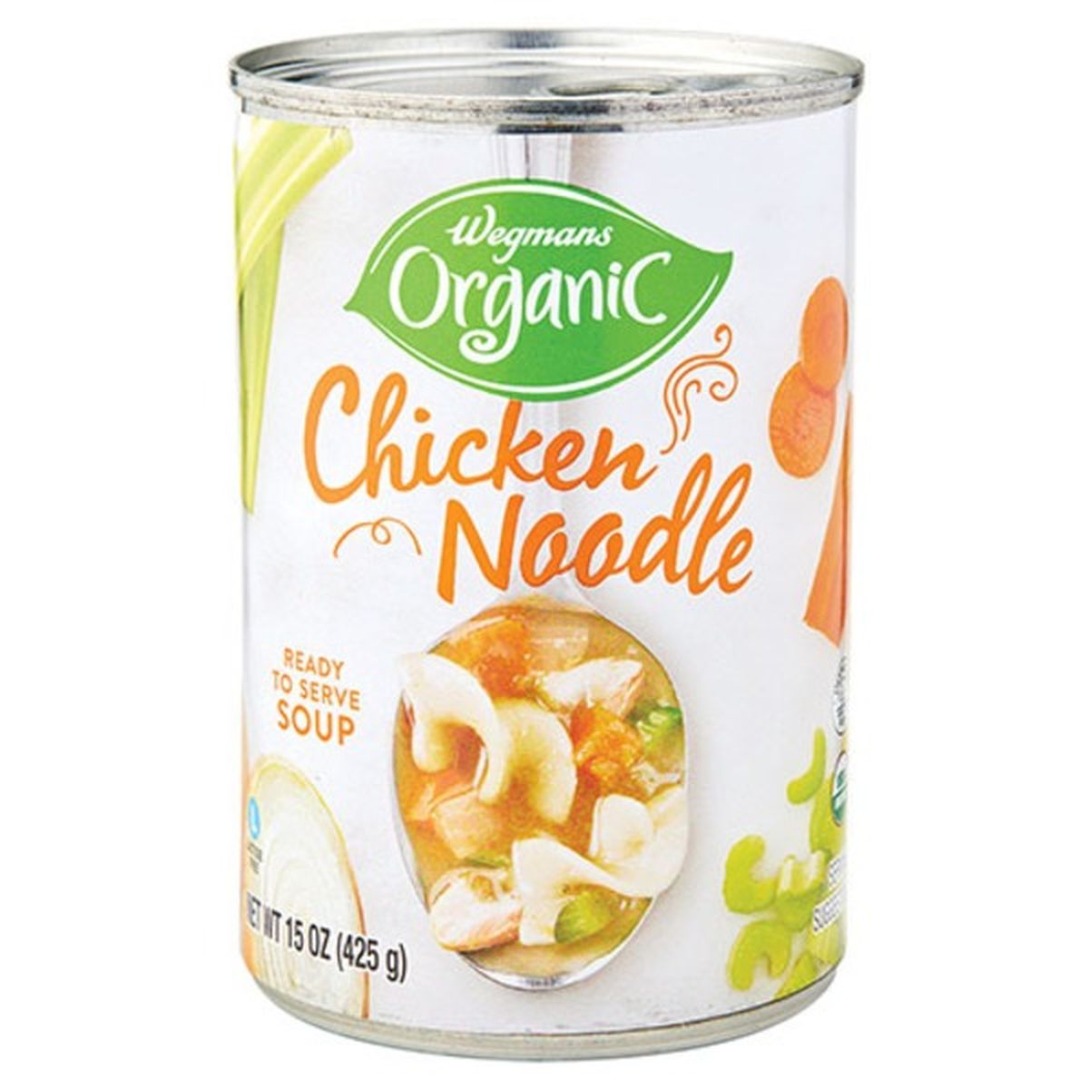 Calories in Wegmans Organic Chicken Noodle Soup