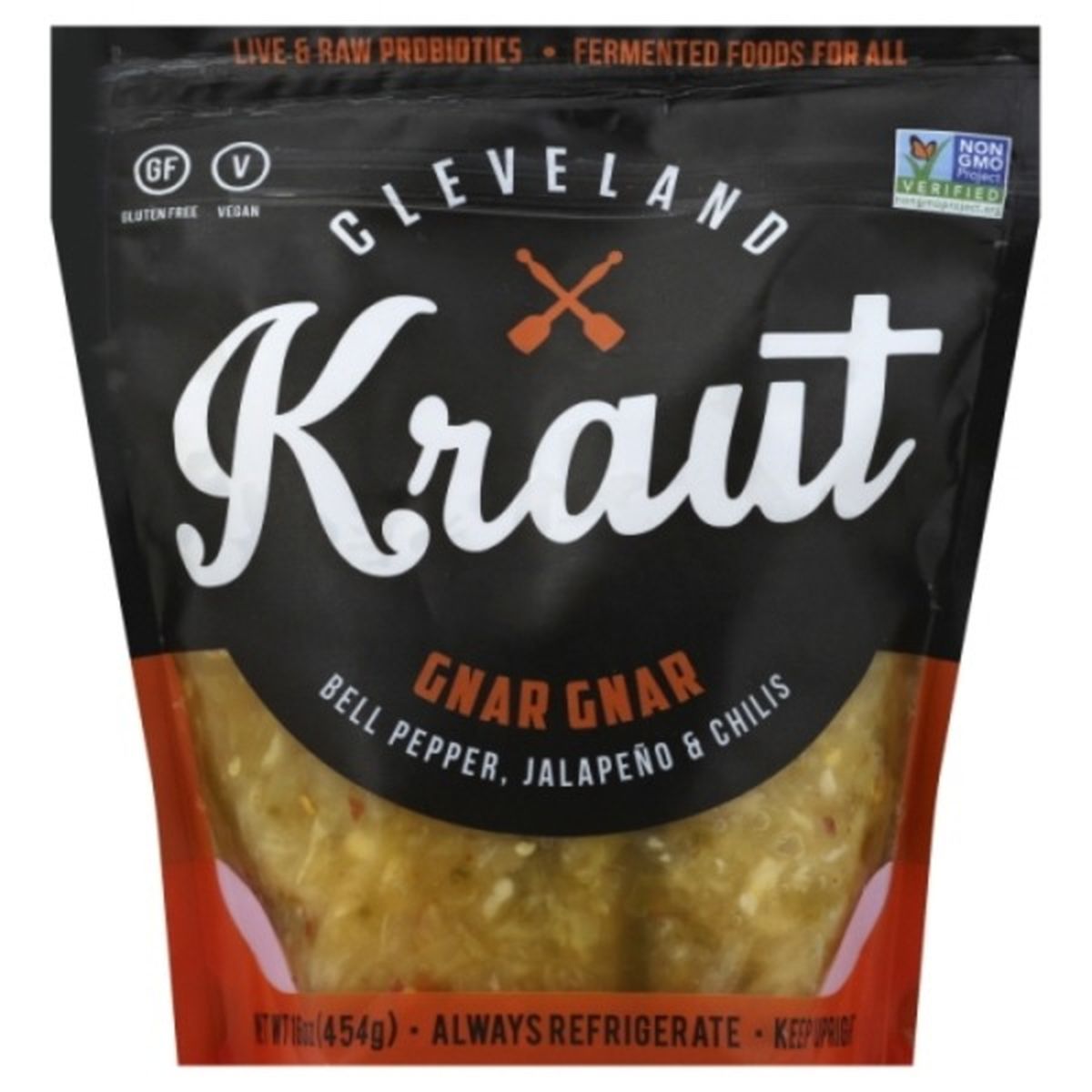 Calories in Cleveland Kraut Sauerkraut, Gnar Gnar