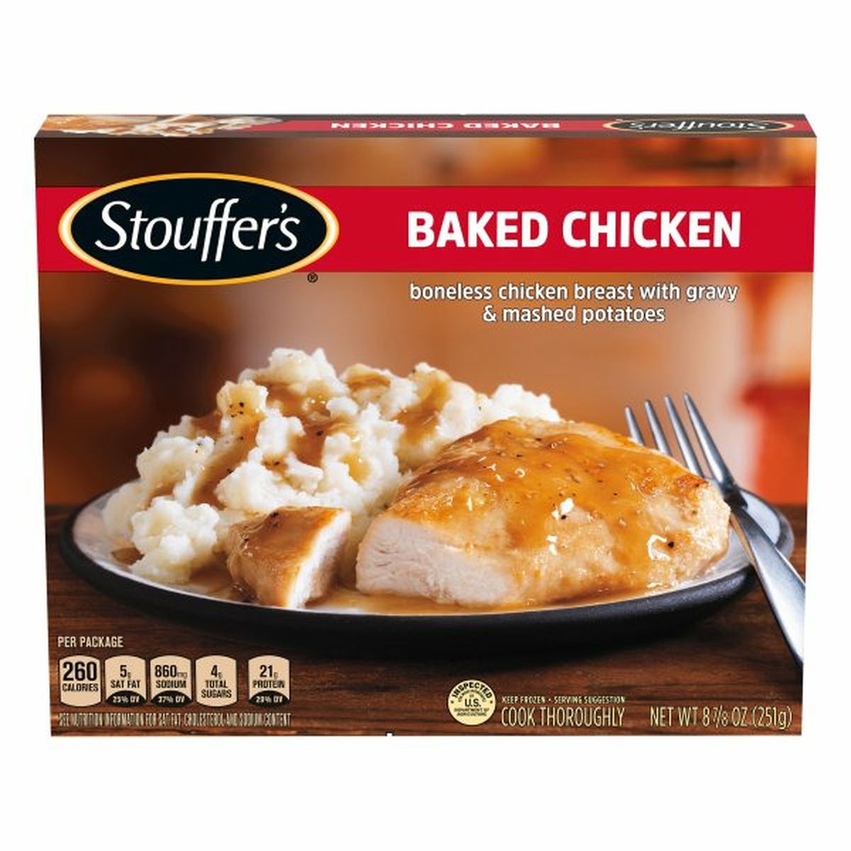 Calories in Stouffer's Baked Chicken