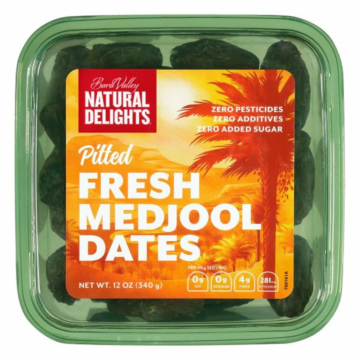Calories in Natural Delights Medjool Dates, Fresh, Pitted