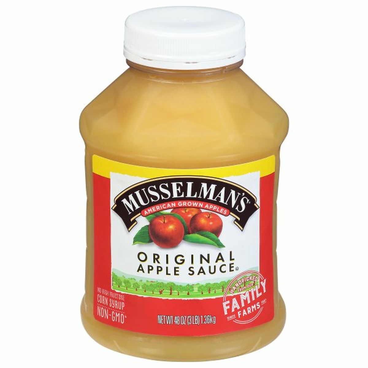 Calories in Musselman's Apple Sauce, Original