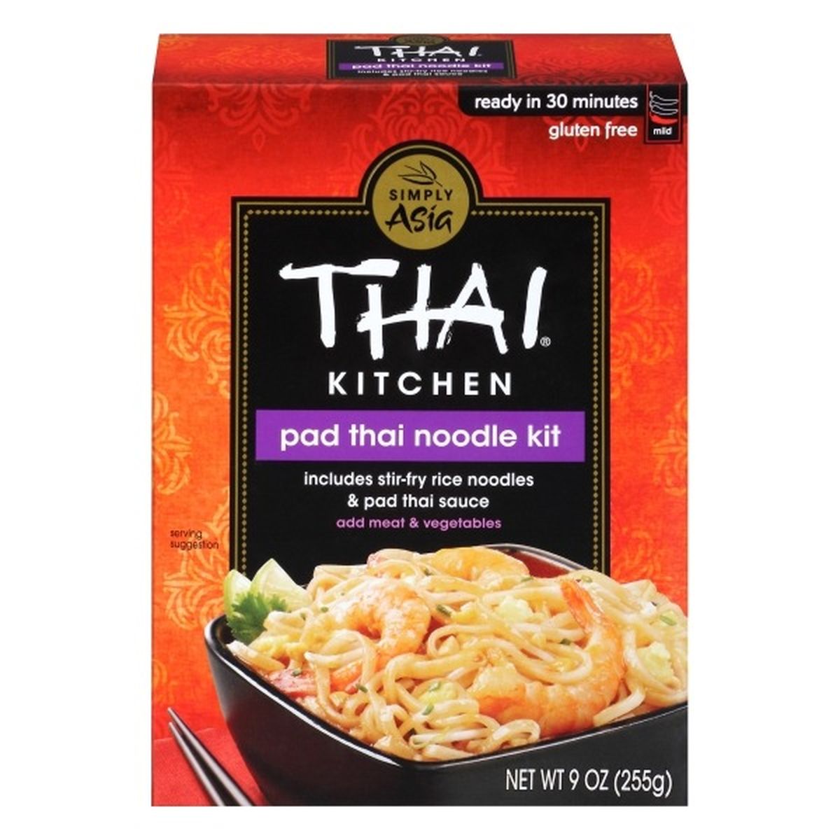 Calories in Thai Kitchens  Noodle Kit, Pad Thai, Mild