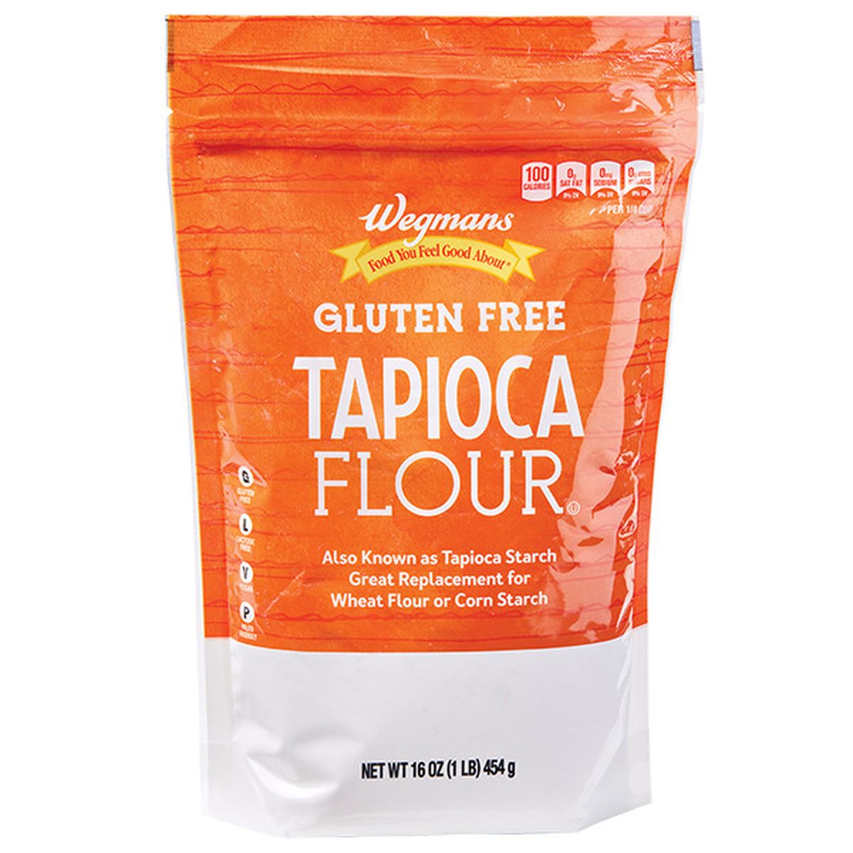 Calories in Wegmans Gluten Free Tapioca Flour
