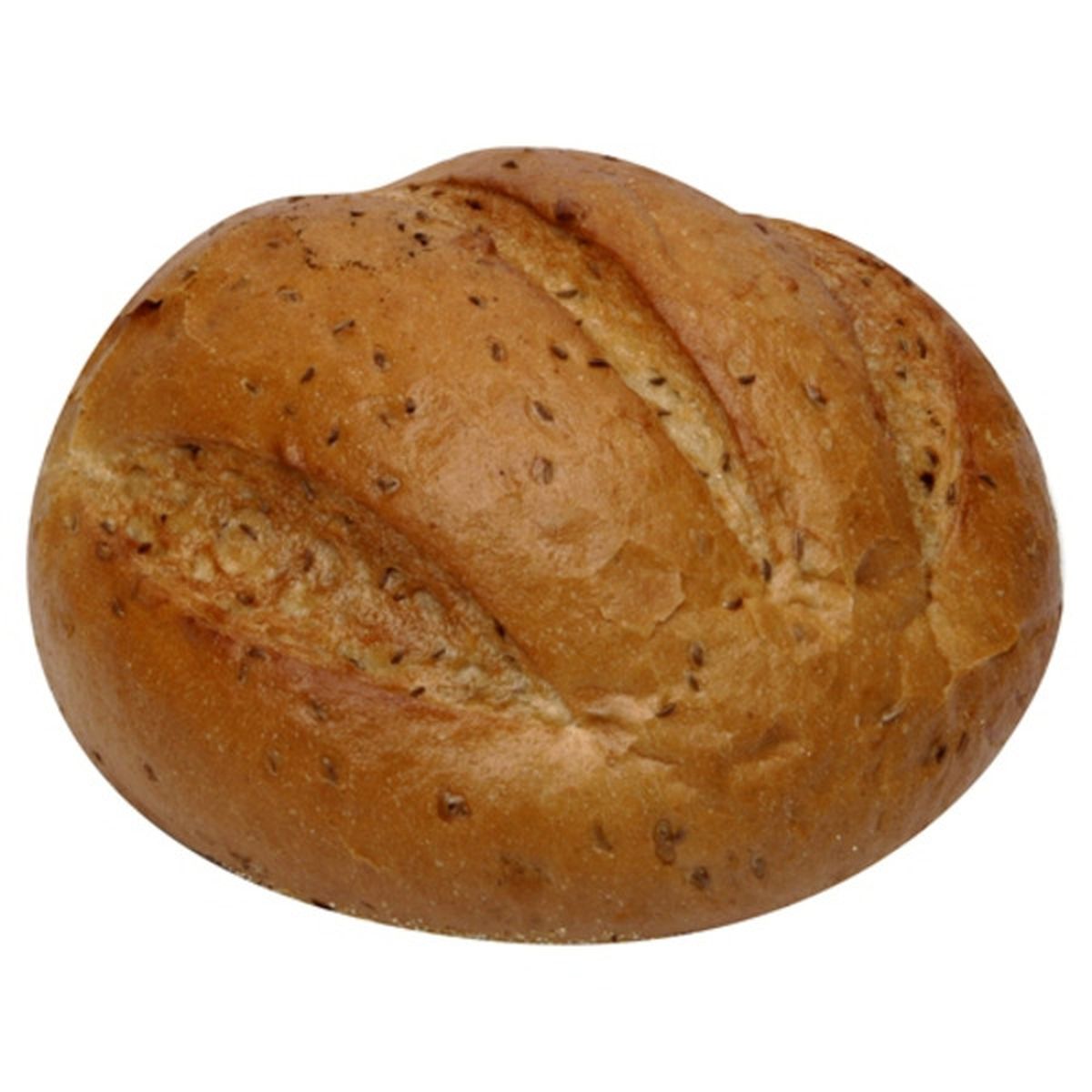 Calories in Wegmans Round Caraway Rye Bread