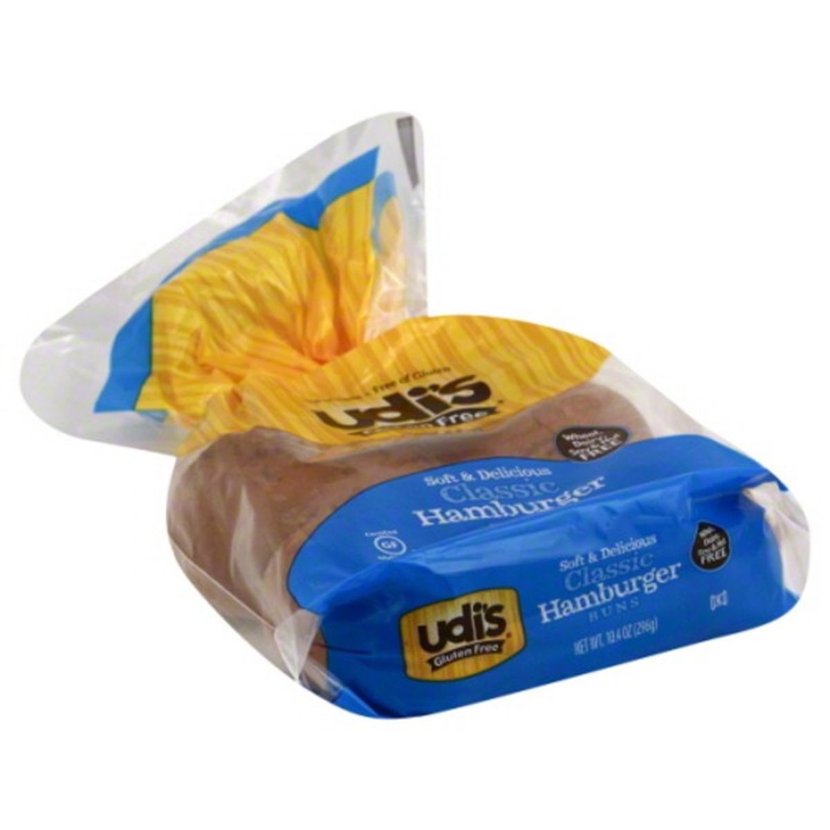 Calories in Udi's Gluten Free Hamburger Buns, Classic