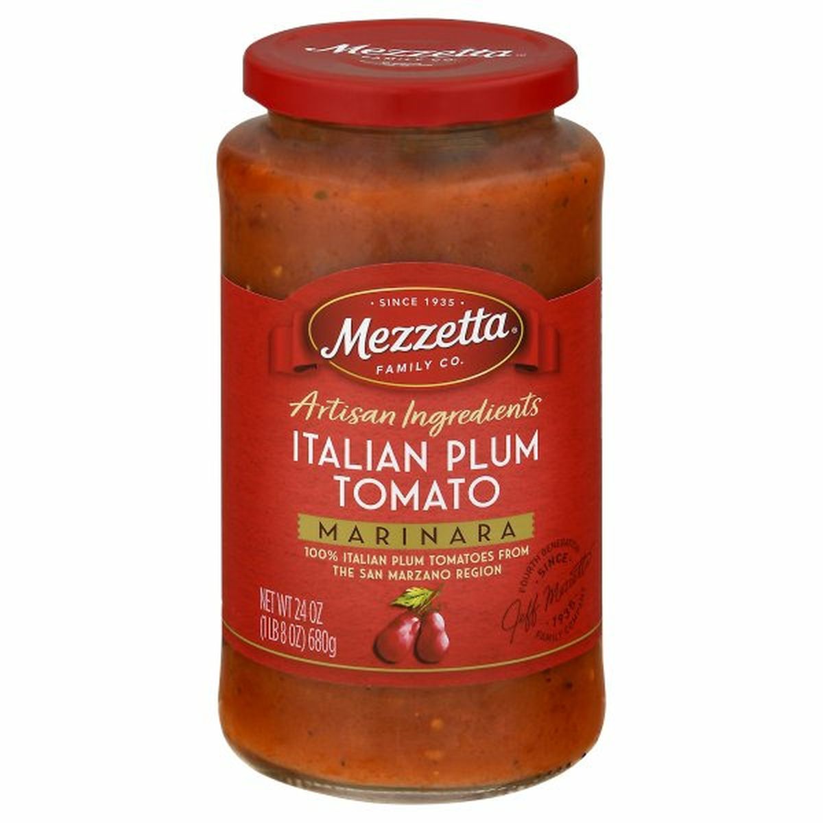 Calories in Mezzetta Marinara, Italian Plum Tomato