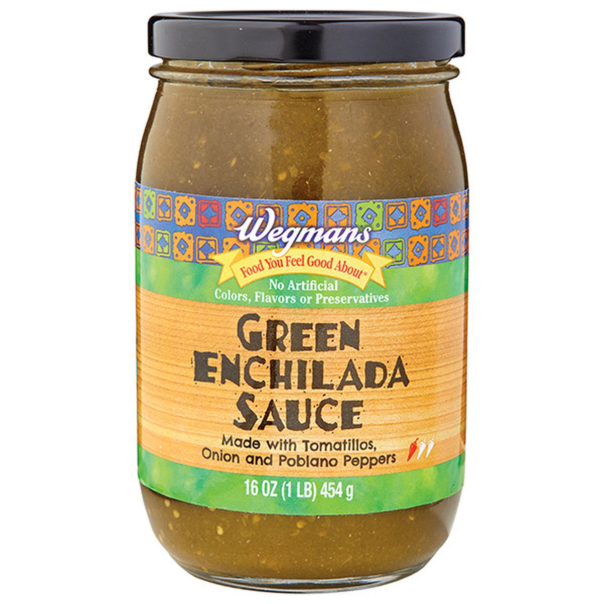 Calories in Wegmans Green Enchilada Sauce