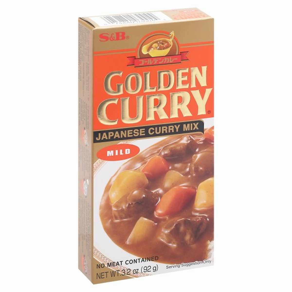 Calories in S&b Golden Curry Curry Mix, Japanese, Mild