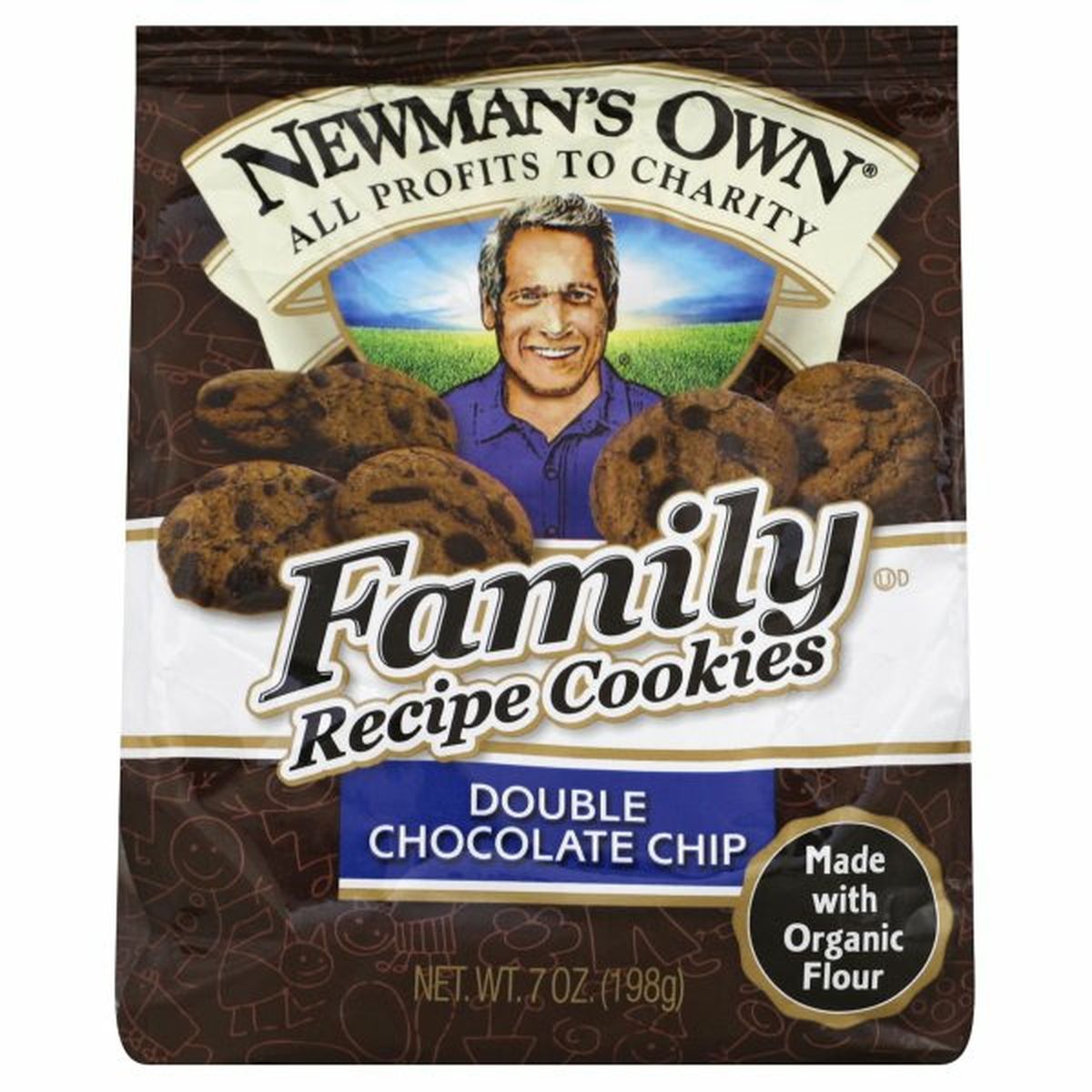 Calories in Newman's Own Cookies, Family Recipe, Double Chocolate Chip