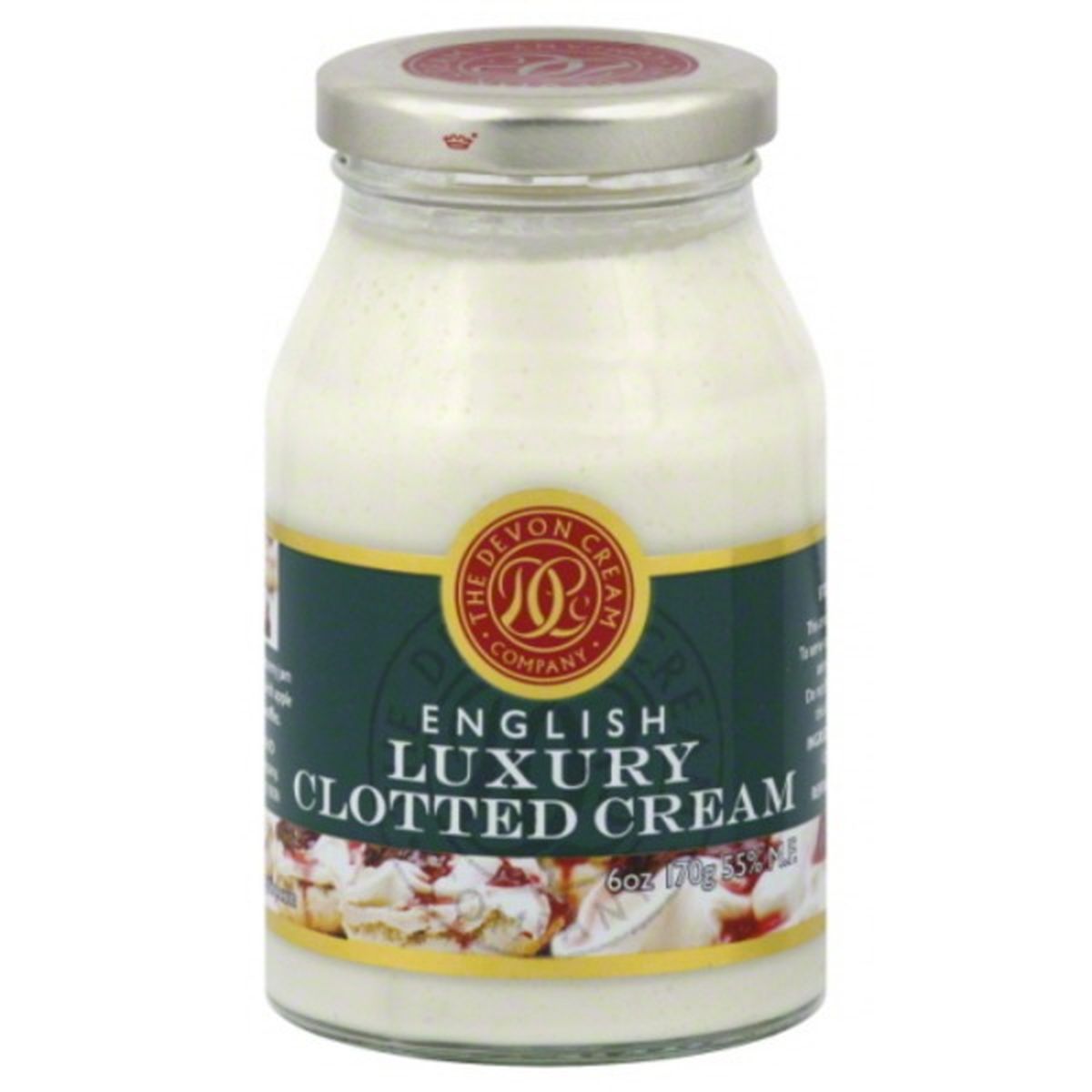 Calories in The Devon Cream Company English Luxury Clotted Cream