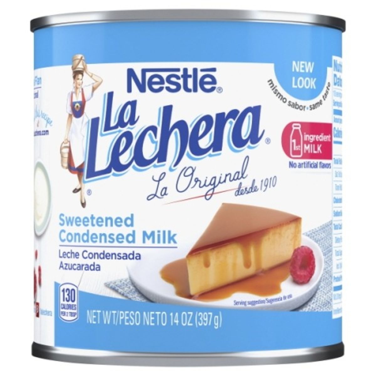 Calories in La Lechera Condensed Milk, Sweetened