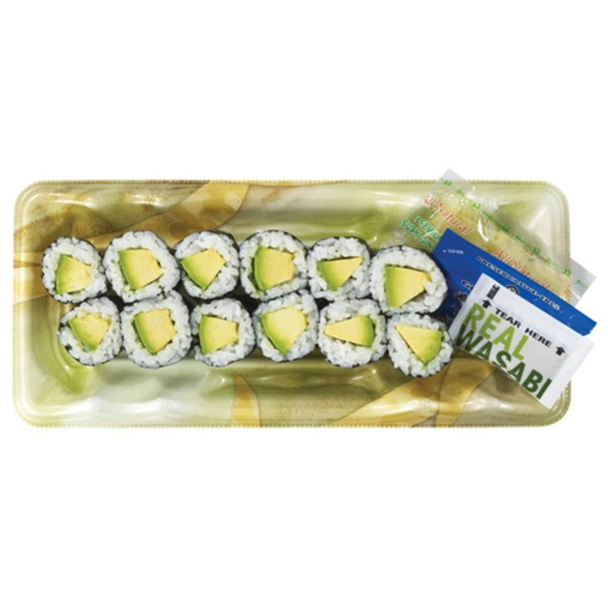 Calories in Wegmans Avocado Roll with White Rice (Vegetable)