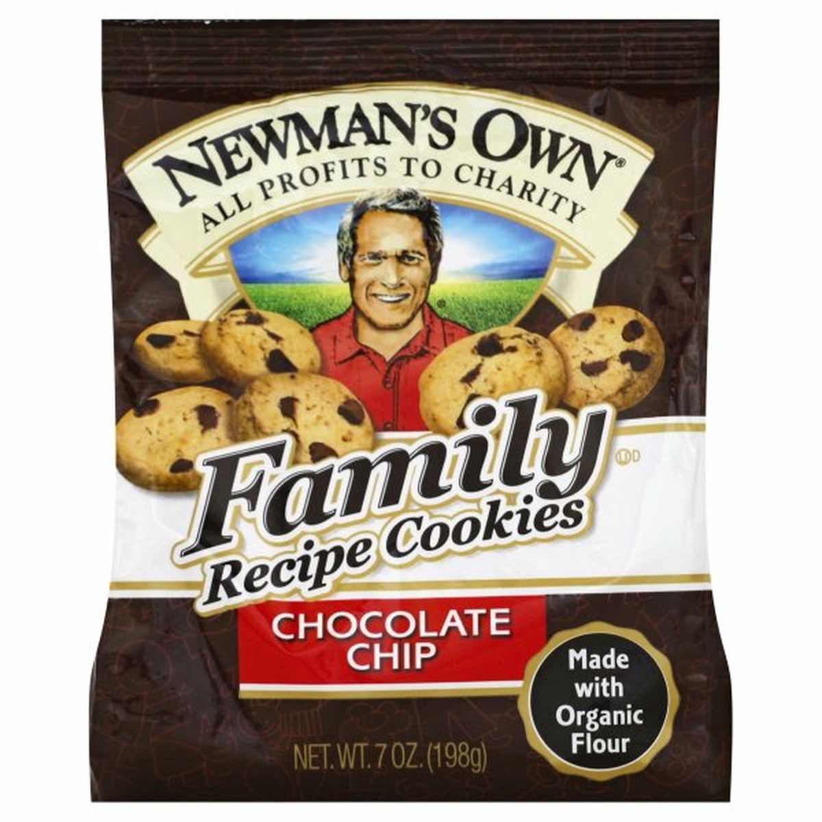 Calories in Newman's Own Cookies, Family Recipe, Chocolate Chip