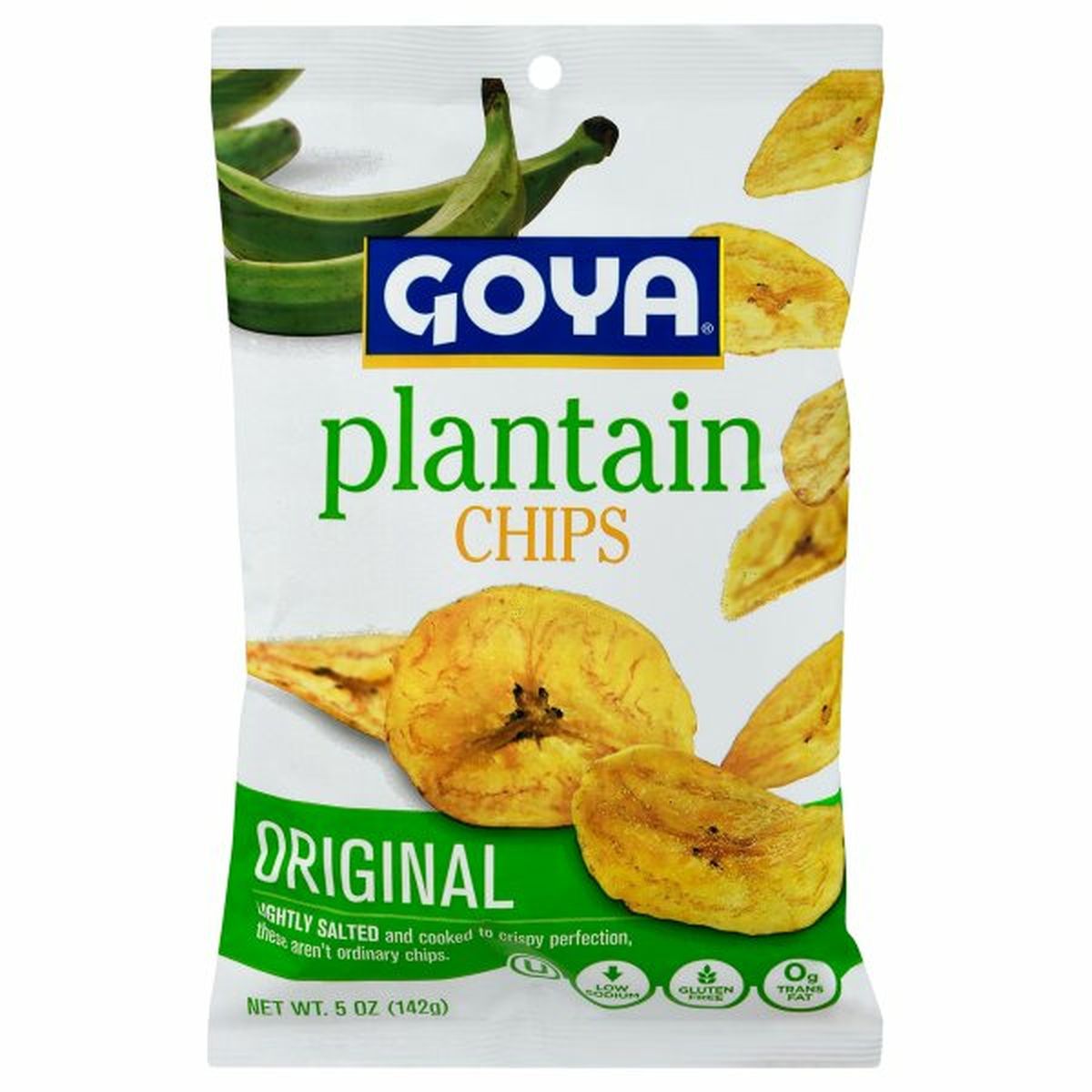 Calories in Goya Plantain Chips, Original