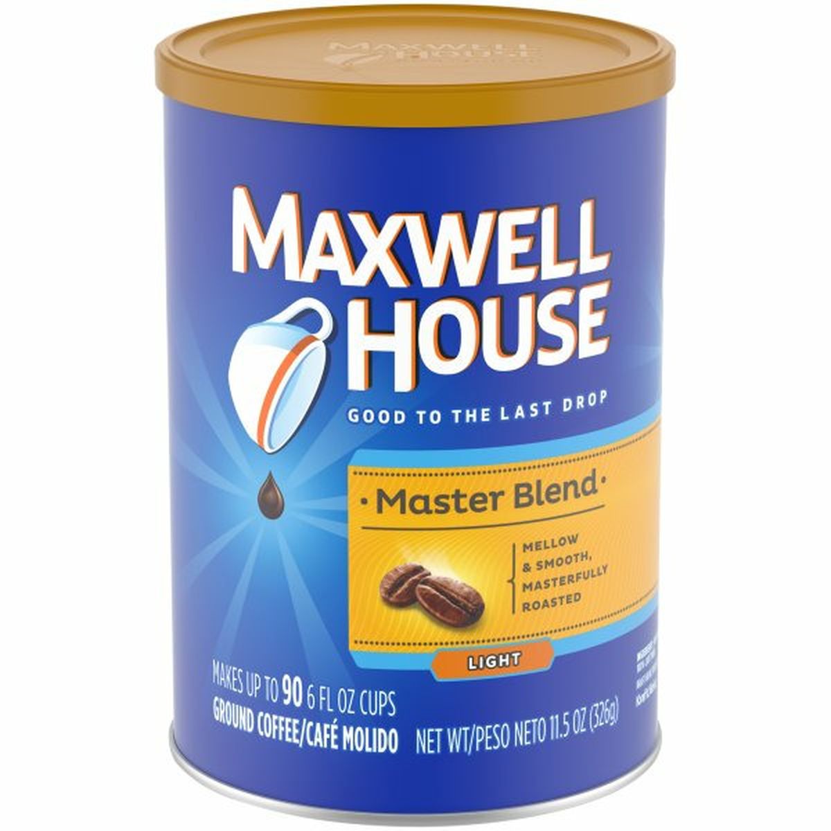 Calories in Maxwell House Master Blend Ground Coffee