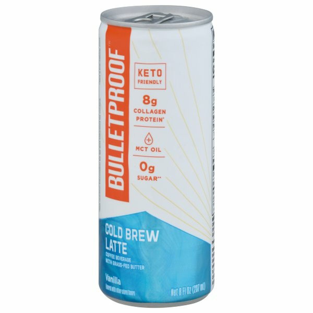 Calories in Bulletproof Latte, Cold Brew, Vanilla