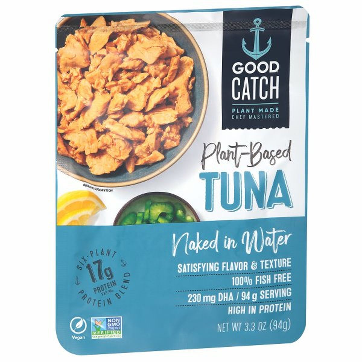 Calories in Good Catch Tuna, Naked in Water, Plant-Based
