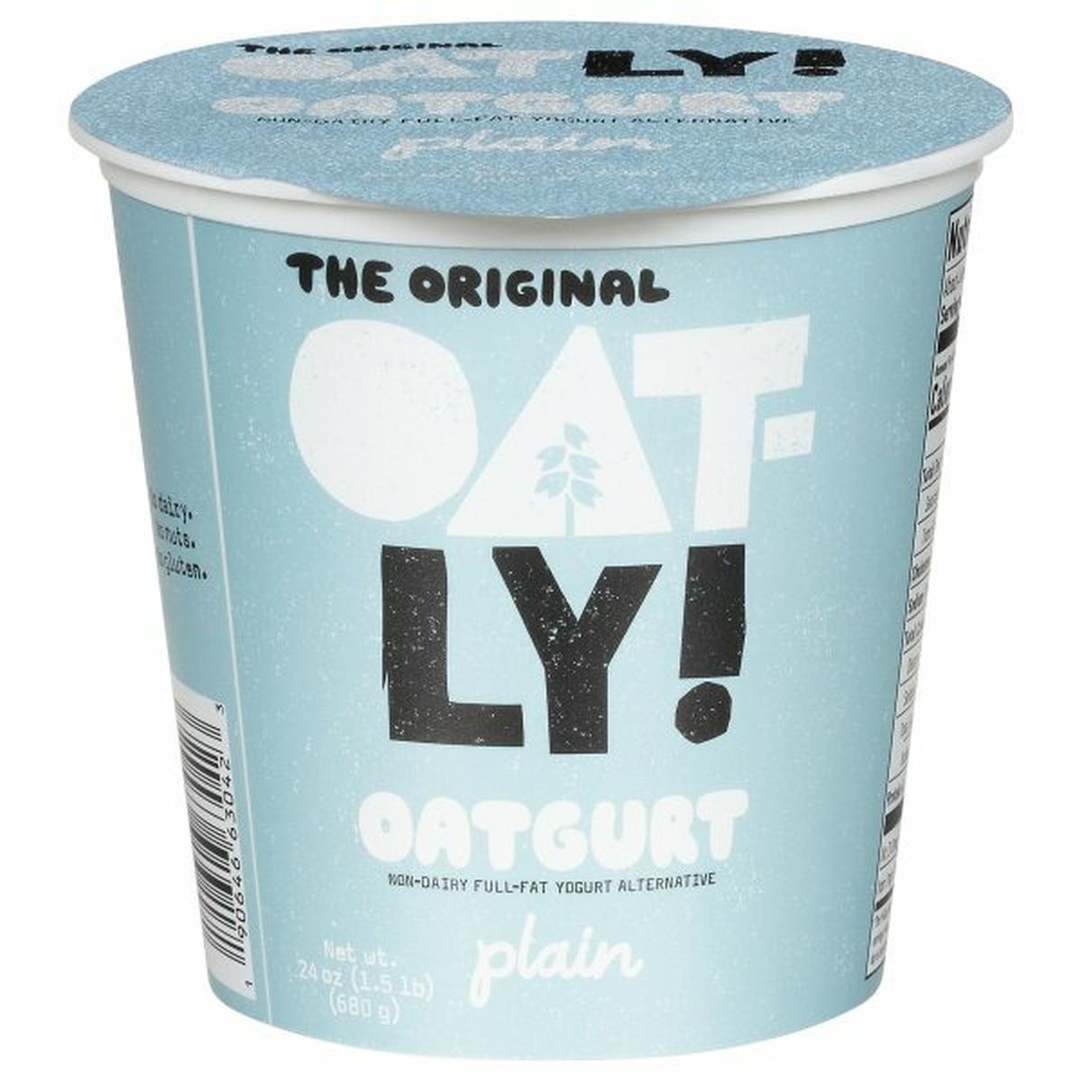 Calories in Oatly Oatgurt, Plain