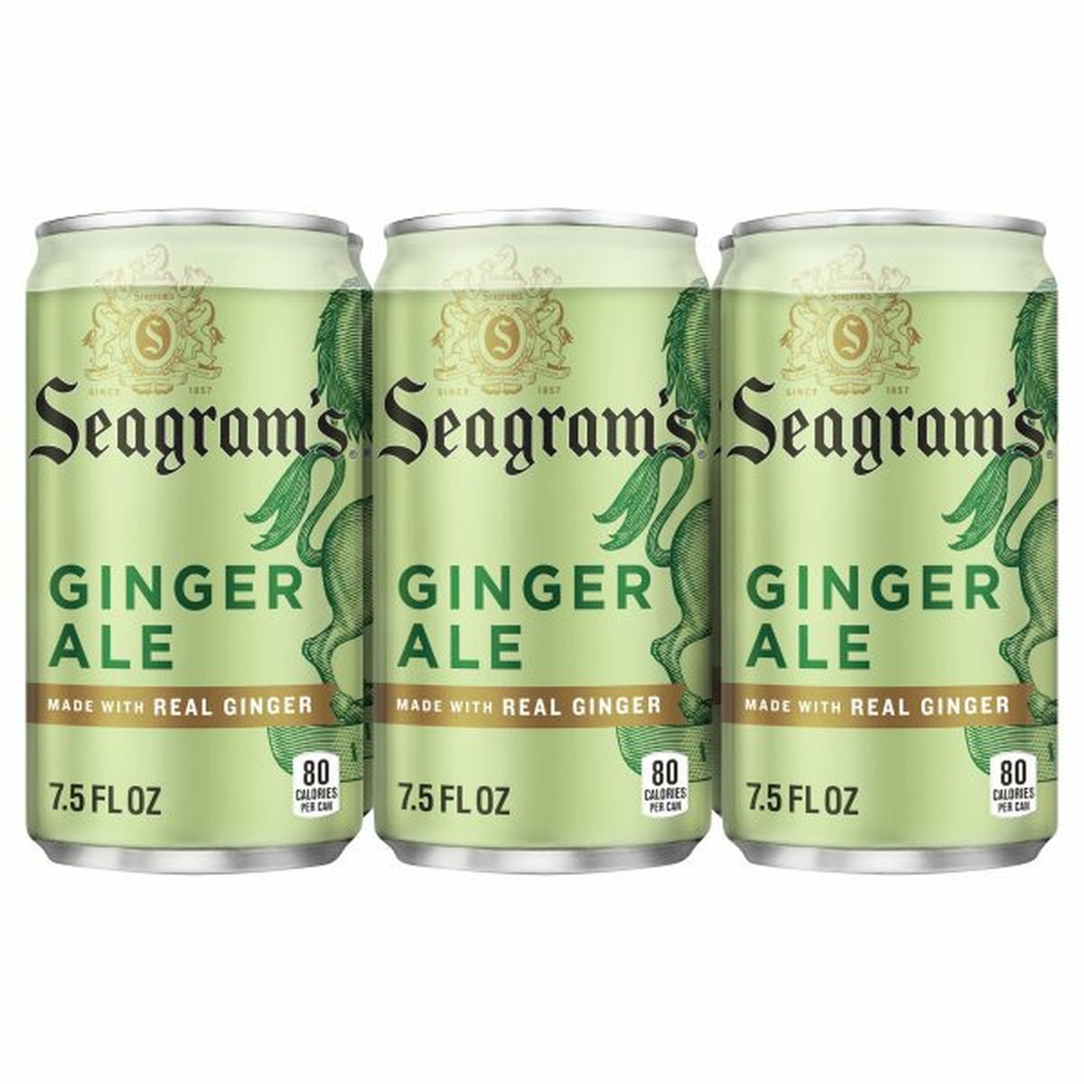 Calories in Seagram's Beer, Ginger Ale