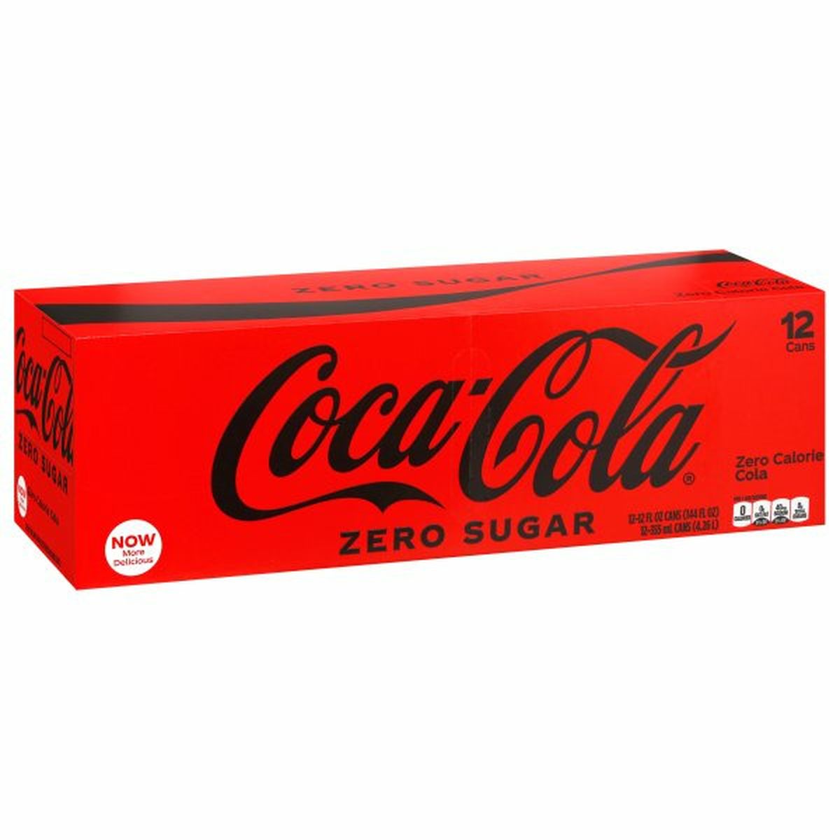 Calories in Coca-Cola Cola, Zero Sugar, Fridge Pack