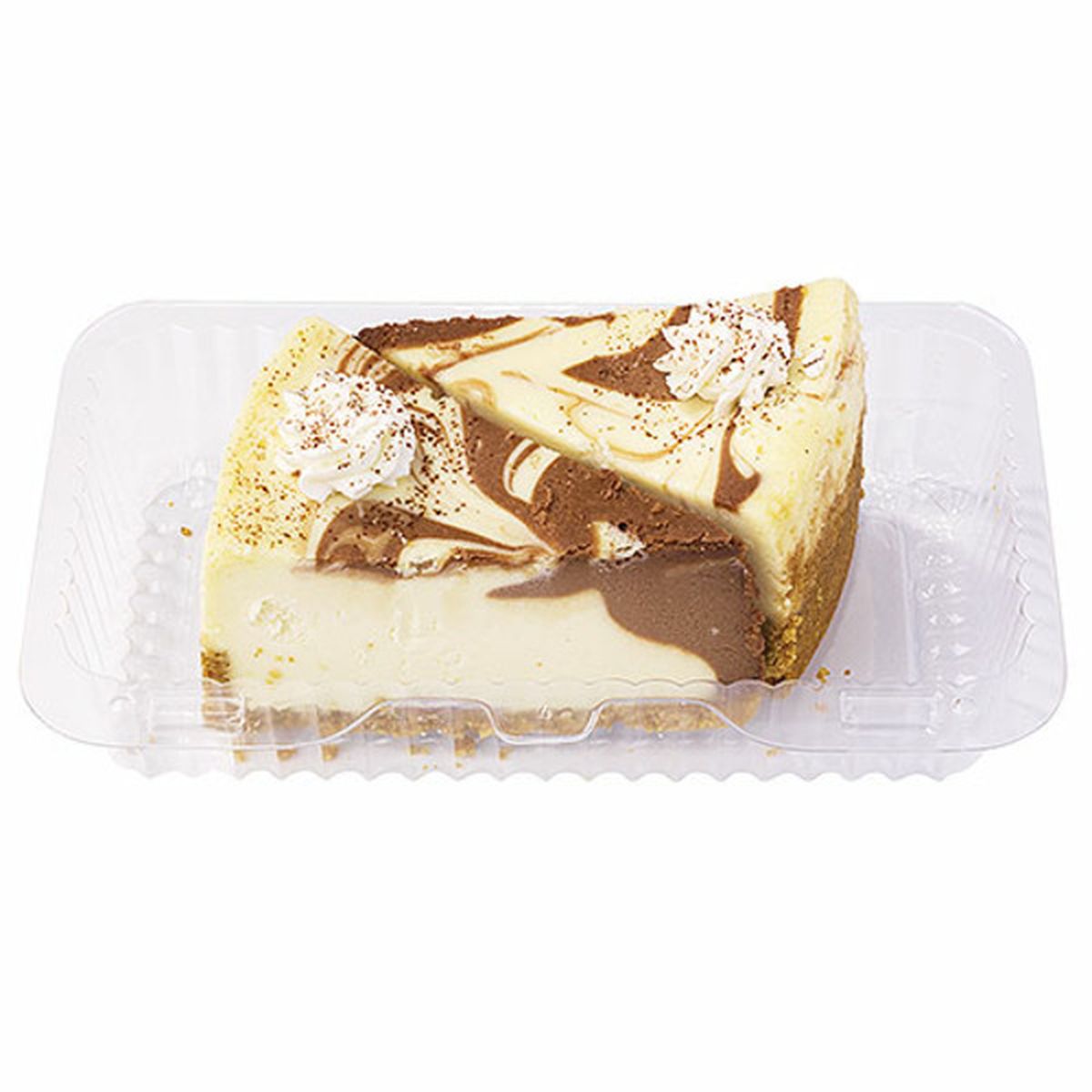 Calories in Wegmans Ultimate Marble Cheesecake Slice, 2 pack