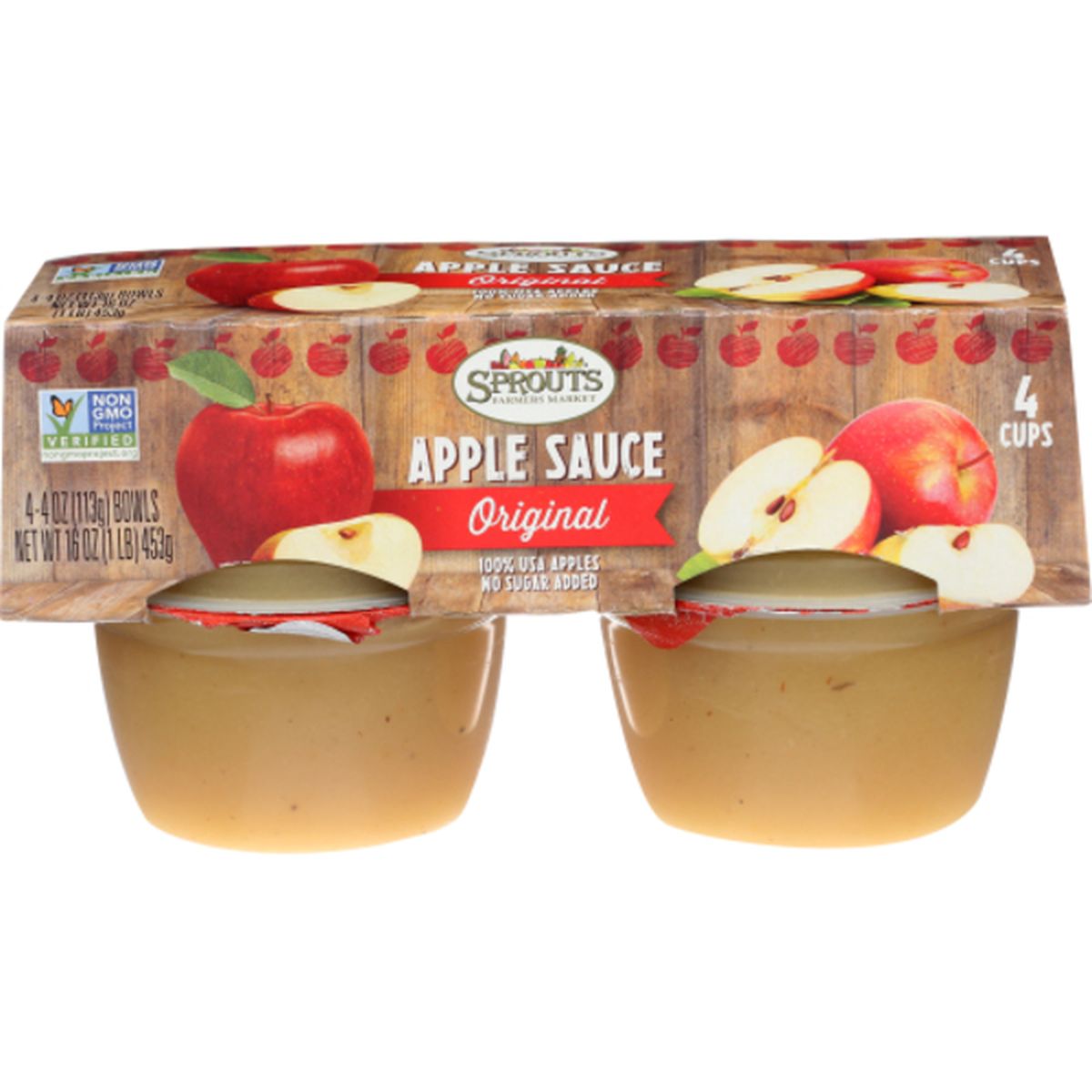 Sprouts Original Apple Sauce | Fig App