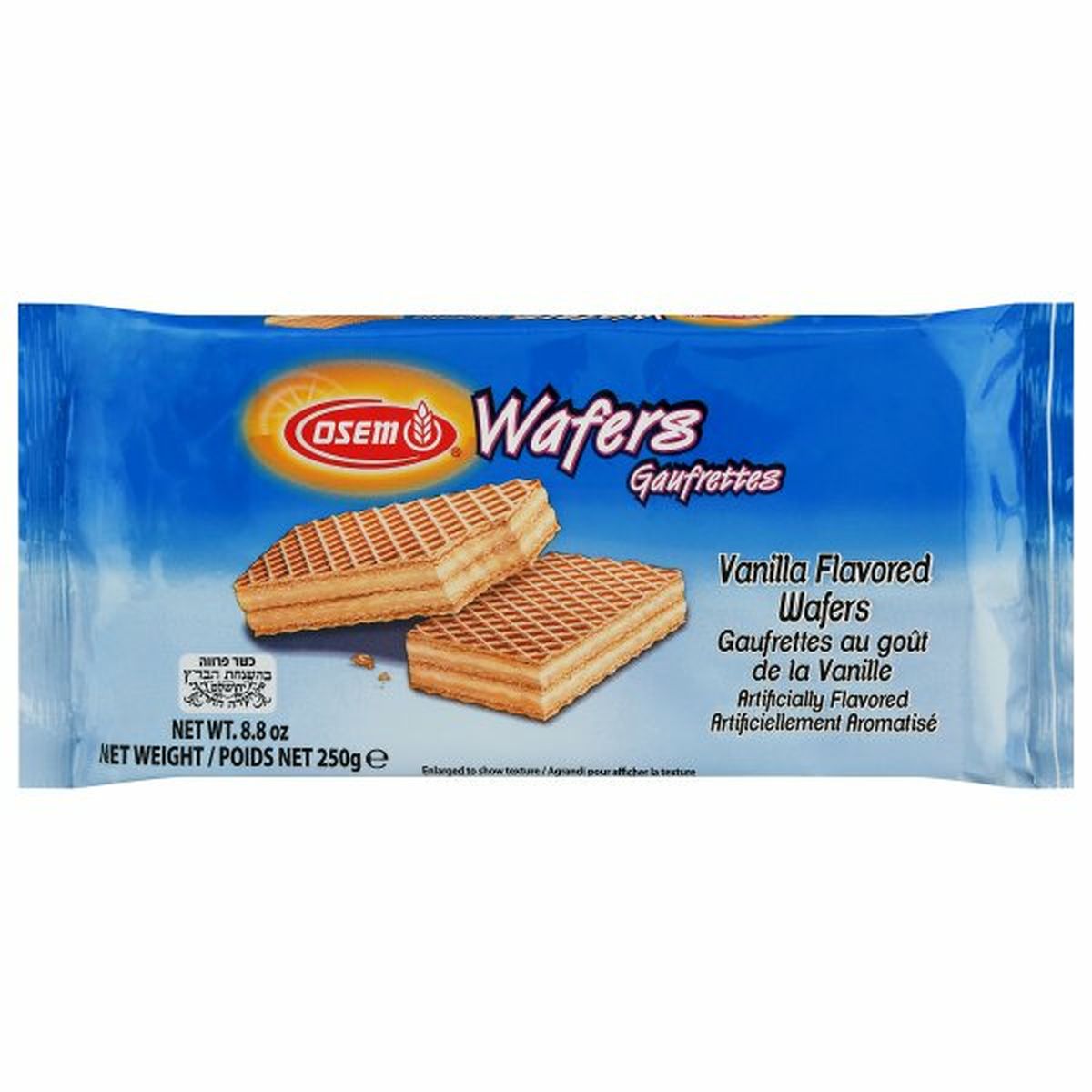 Calories in Osem Wafers, Vanilla Flavored